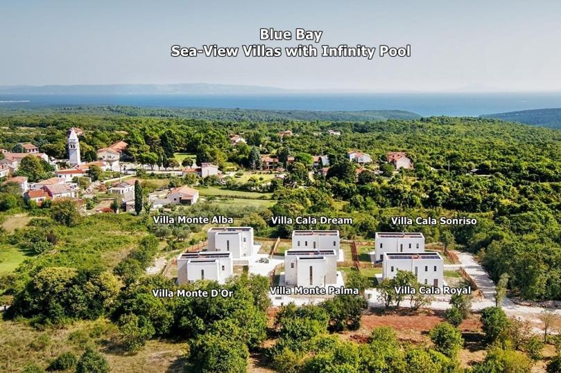 Sea View Villa Cala Royal Krnica Ngoại thất bức ảnh